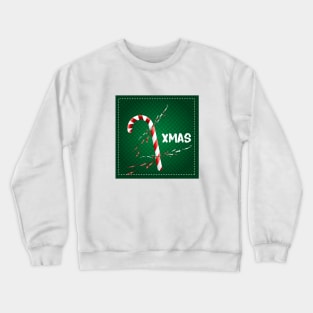 candy cane xmas Crewneck Sweatshirt